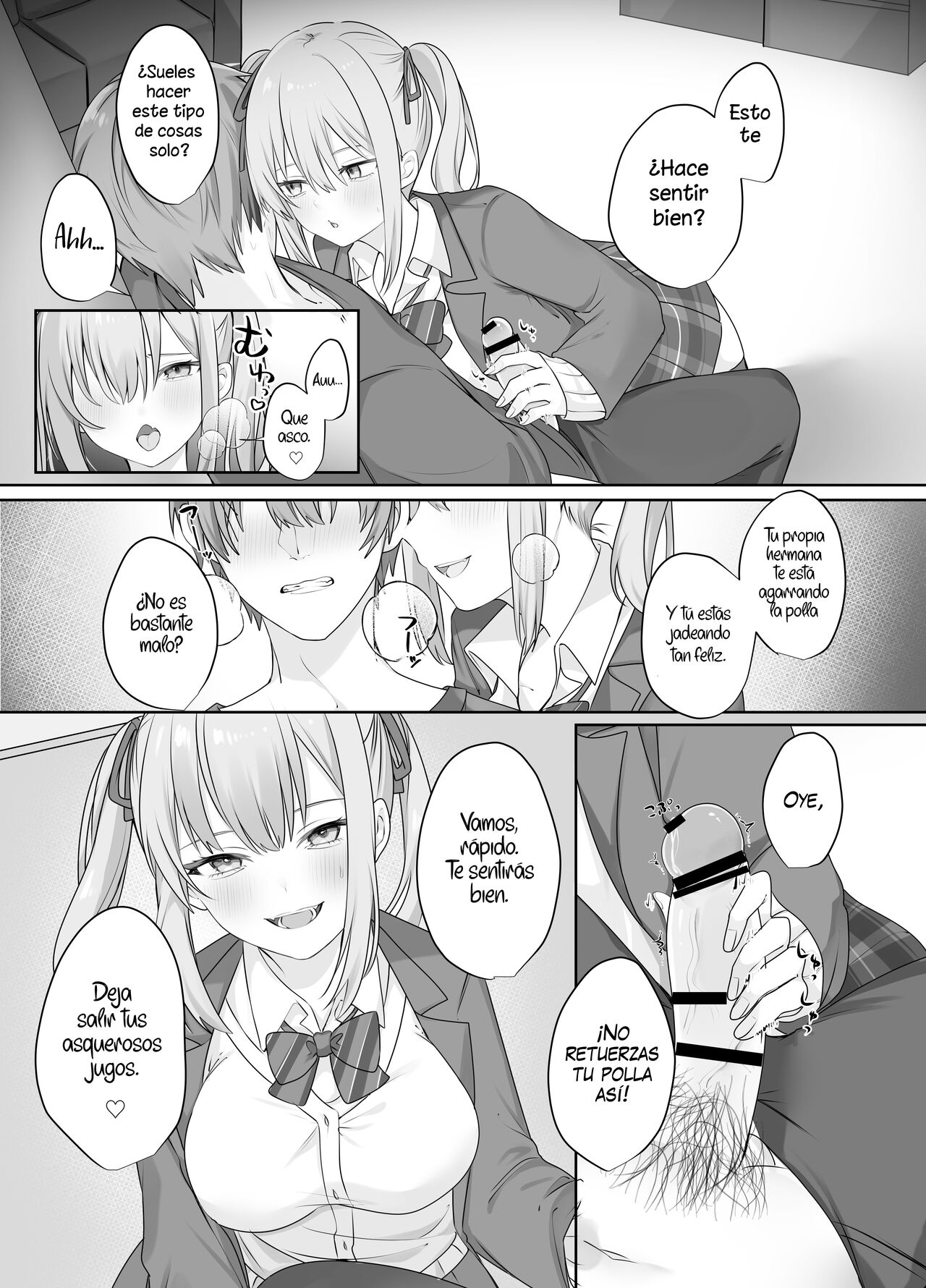 Sex Shinai to Derarenai Heya ni Naka no Warui Imouto to Tojikomerareru | Atrapado en una Habitación Cerrada para Tener Sexo con la Perra de tu Hermana Pequeña page 10 full