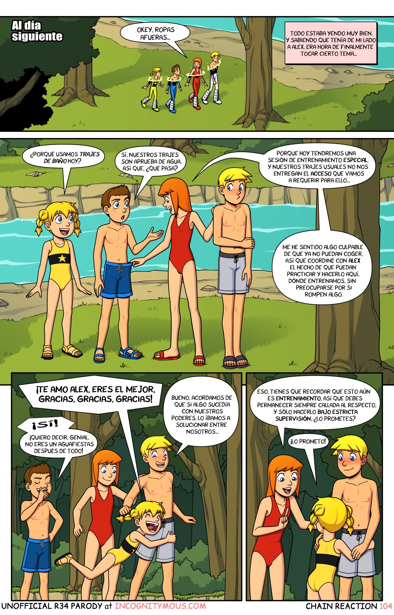 Climax of chain reaction