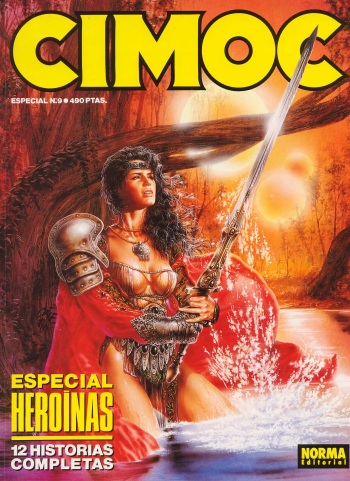 Cimoc - Especial Heroinas n.9 [Spanish] cover