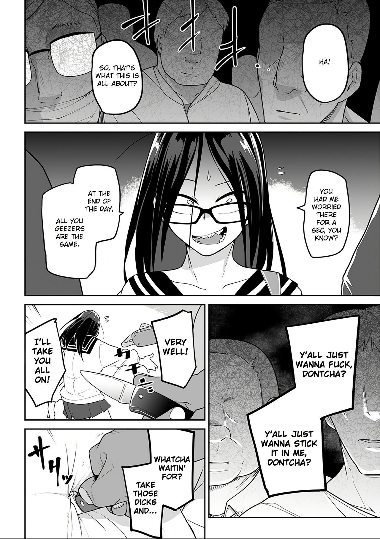 Oyajigari o Karou! | Hunting the Geezer Hunter! page 12 full
