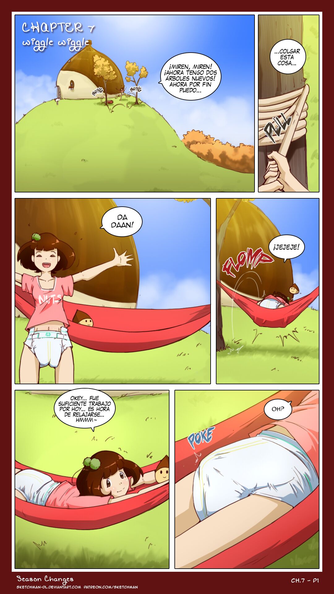 Season Changes  - CÓMIC ESPAÑOL / SketchMan-DL page 1 full