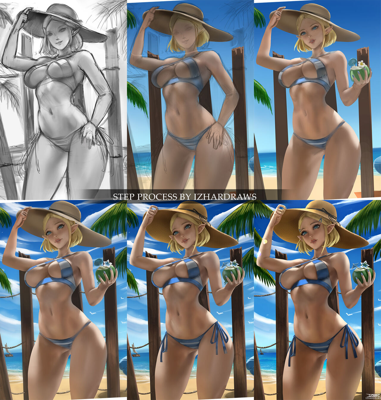 IzharDraws Princess Zelda page 5 full