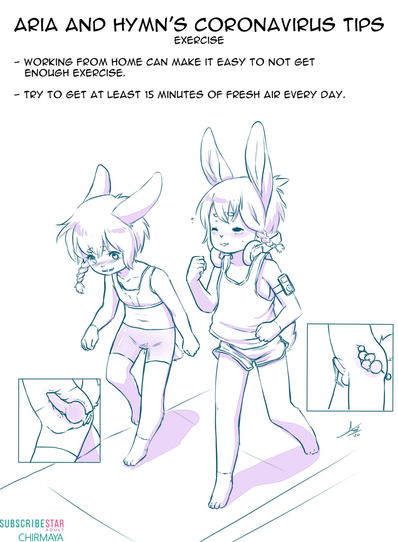 Aria and Hymn's Coronavirus Tips page 8 full