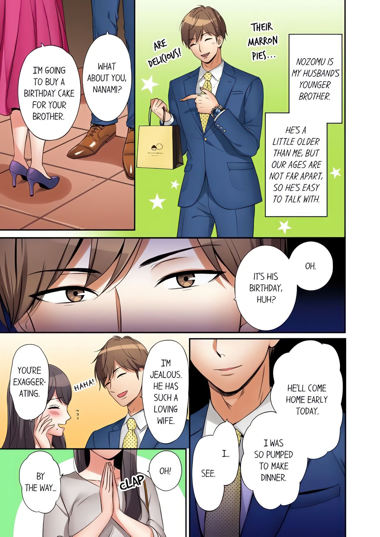 "Ato 3-kai wa Ikeru yo ne?" Otto no Kitaku Mae, Zetsurin Gitei ni Nando mo Hametaosareru Tsuma page 8 full