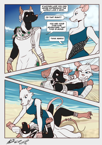 [Great_Nix_Fox] Rats Fight on the Beach cover