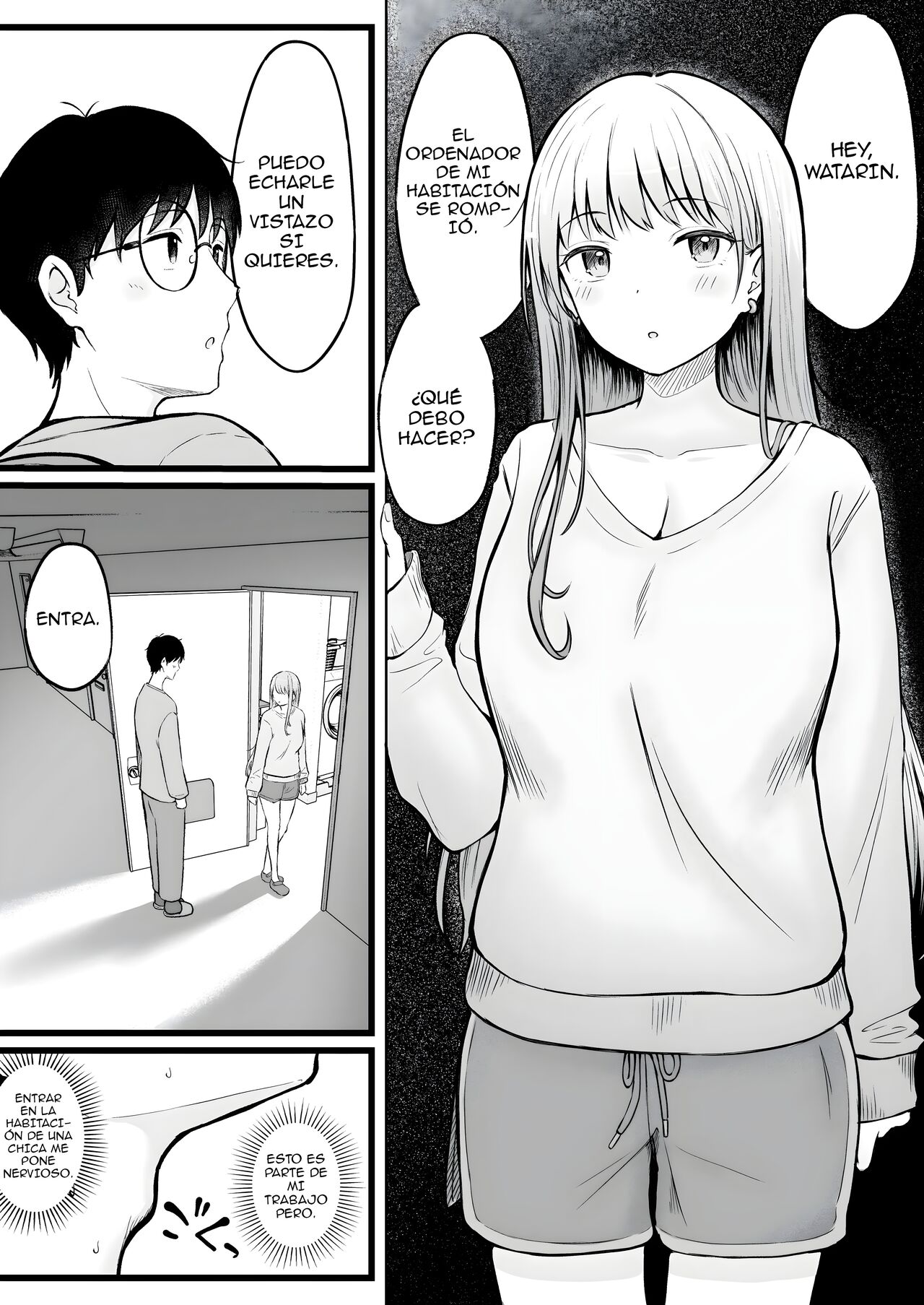 Joshiryou Kanrinin no Boku wa Gal Ryousei ni Furimawasarete masu 1-2 | Influenciado por las Gals del dormitorio de chicas que administro Parte 1 y 2 page 12 full