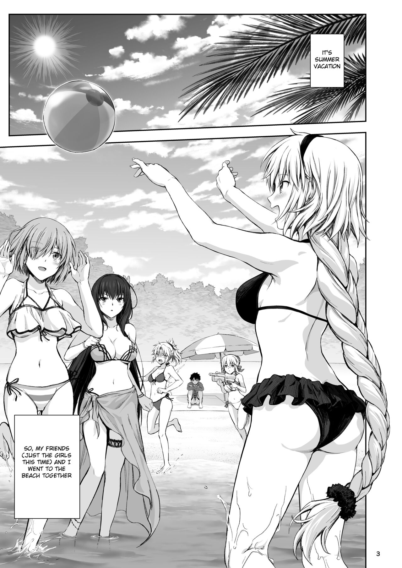 Jeanne to Natsu no Umi | Summer beach with Jeanne page 4 full