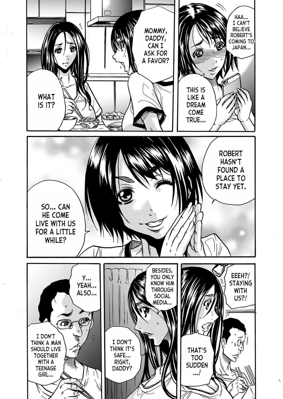 Mamasan,yobai ha OK desuka? ~ Zetsurin Gaikoku Hito No Gokubuto Chi 1 | Mommy-san, Are You Okay with Night Crawling ~I'm moaning and cumming again and again to a foreigner's big dick!~ 1 page 5 full
