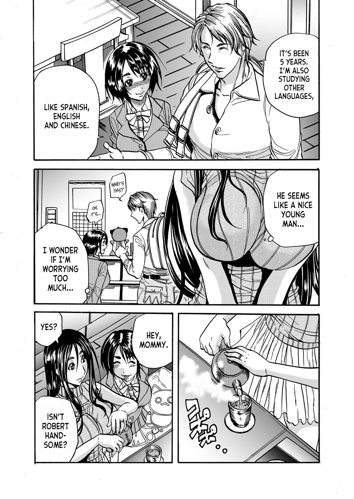 Mamasan,yobai ha OK desuka? ~ Zetsurin Gaikoku Hito No Gokubuto Chi 1 | Mommy-san, Are You Okay with Night Crawling ~I'm moaning and cumming again and again to a foreigner's big dick!~ 1 page 8 full