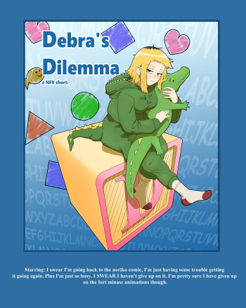 Debra's Dilemma (NasFan9) - MINI COMIC cover
