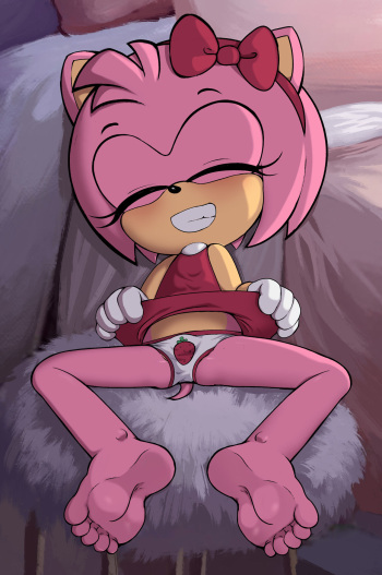[Goth Reaper] Loli Amy & Rouge (Sonic the Hedgehog) cover