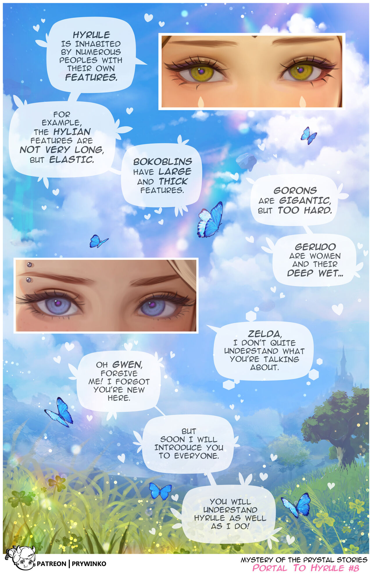 Portal to Hyrule #1 ~futa ver.~ page 8 full