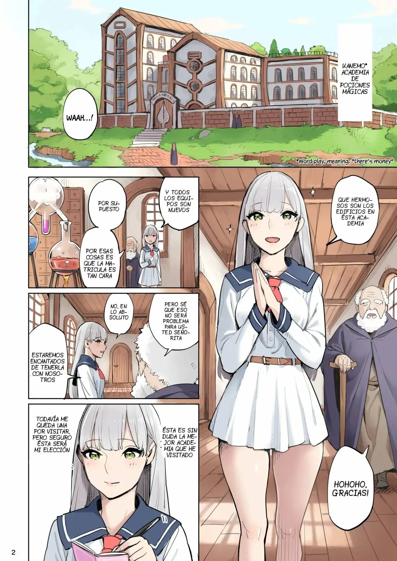 Mahouyaku no Zairyou | The Ingredient for the Magic Potion page 2 full