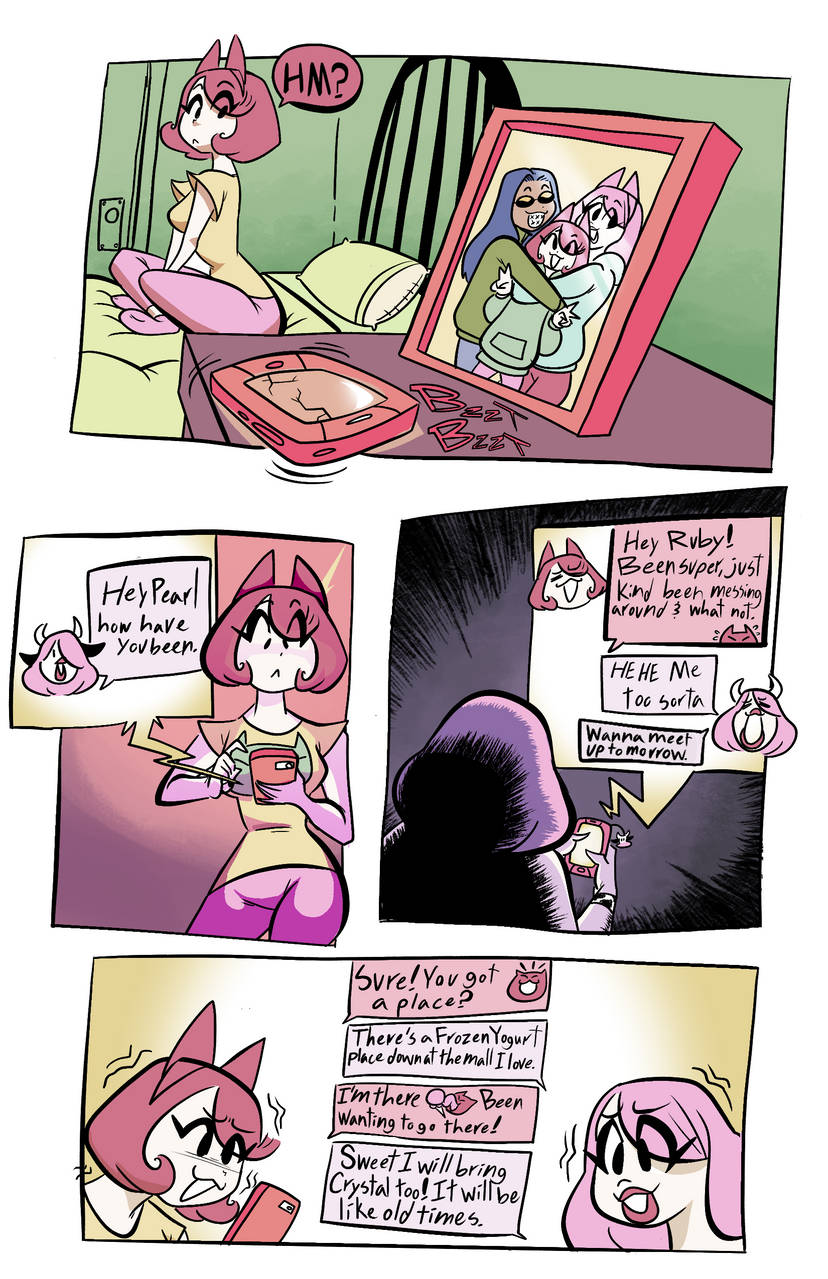 Pearl's old friends + Side stories page 1 full