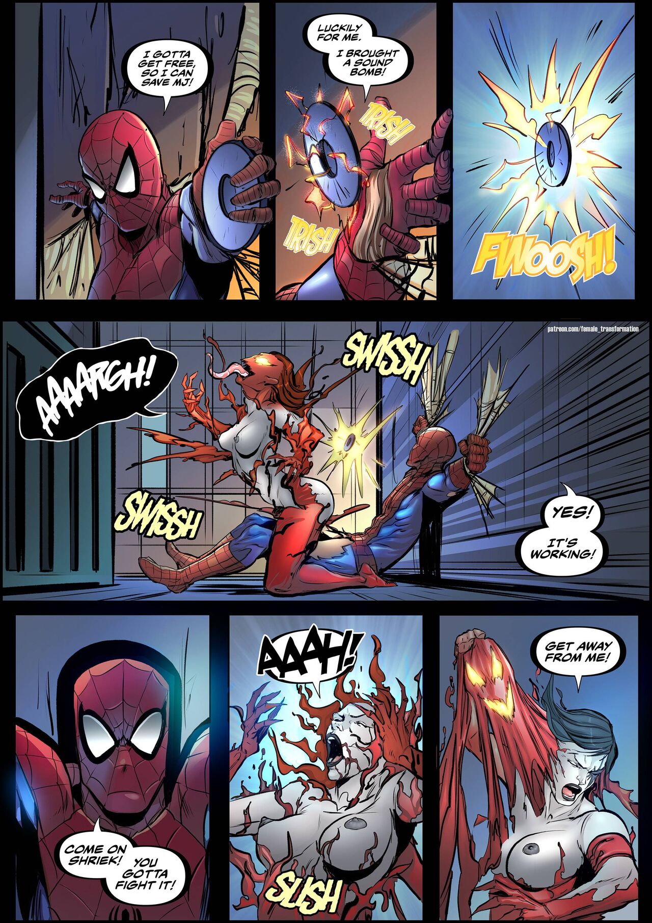 Symbiote Queen: Complete Edition page 12 full