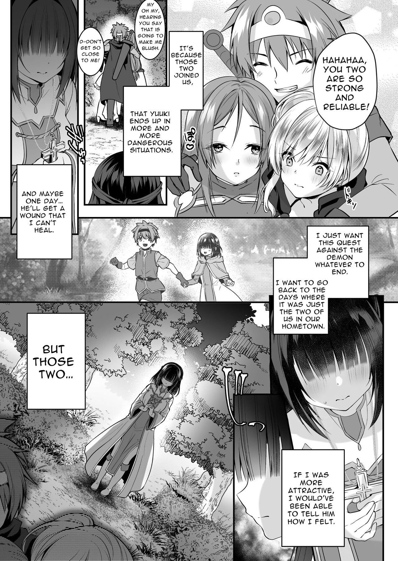 Yami Ochi Sister no Marunomi Kairaku Osen ~NTR Shi ni kuru Yatsu Zenin Marunomi Sureba Watashi no Kachida yo ne~ | Vore Pleasure Contamination of a Darkly Corrupted Cleric page 5 full