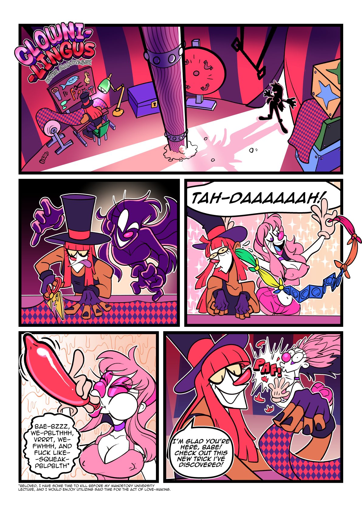 Clownilingus page 1 full