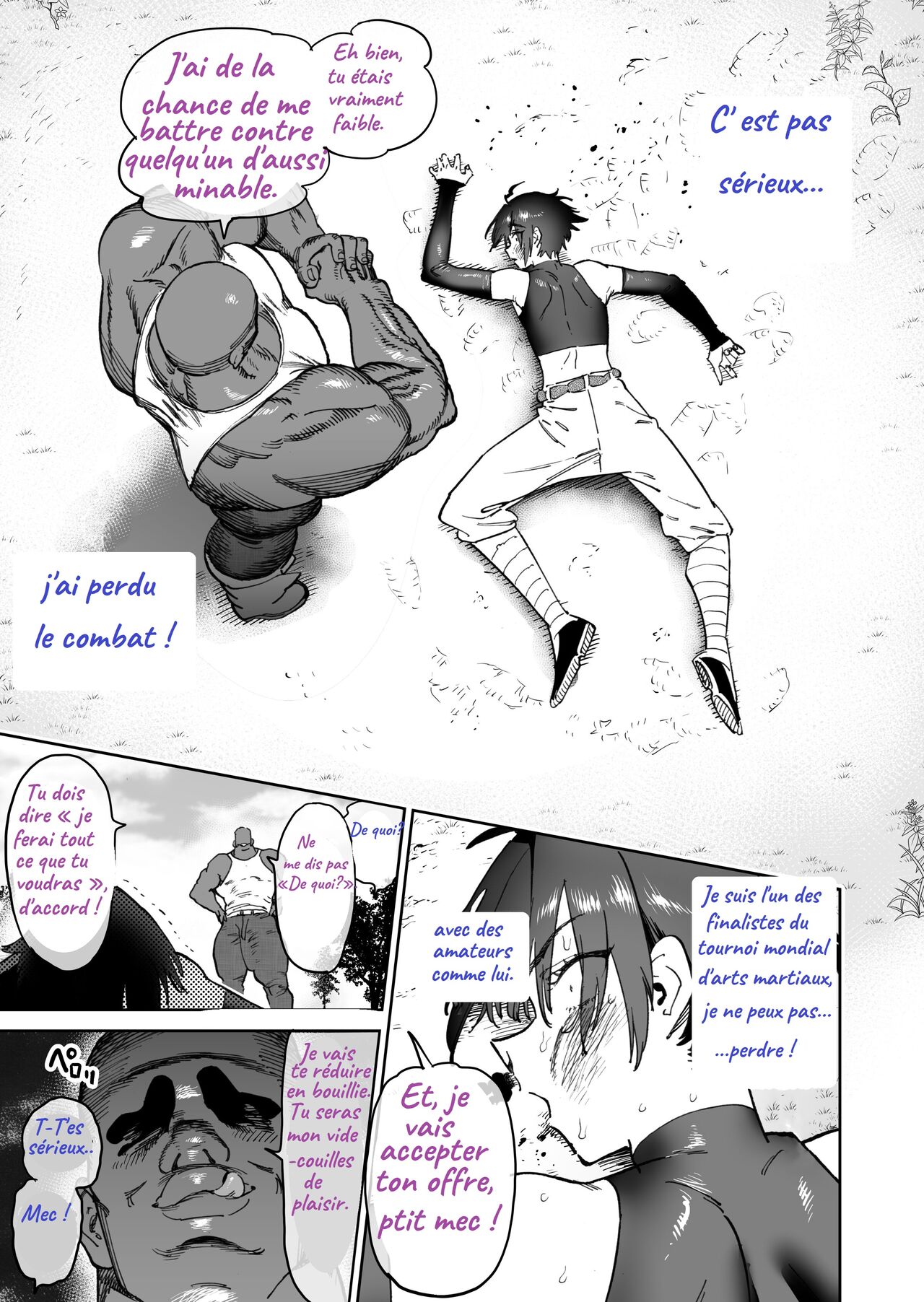 -  Two  Female Masturbators - French - Censured page 8 full