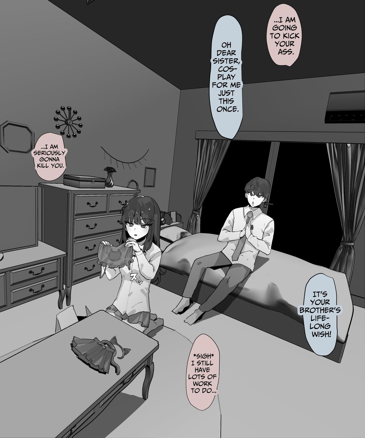 Naka no Warui Imouto to Nichijou -  Imouto no Cosplay | Daily Life With My Sister Who I Don't Get Along With - Cosplay page 3 full