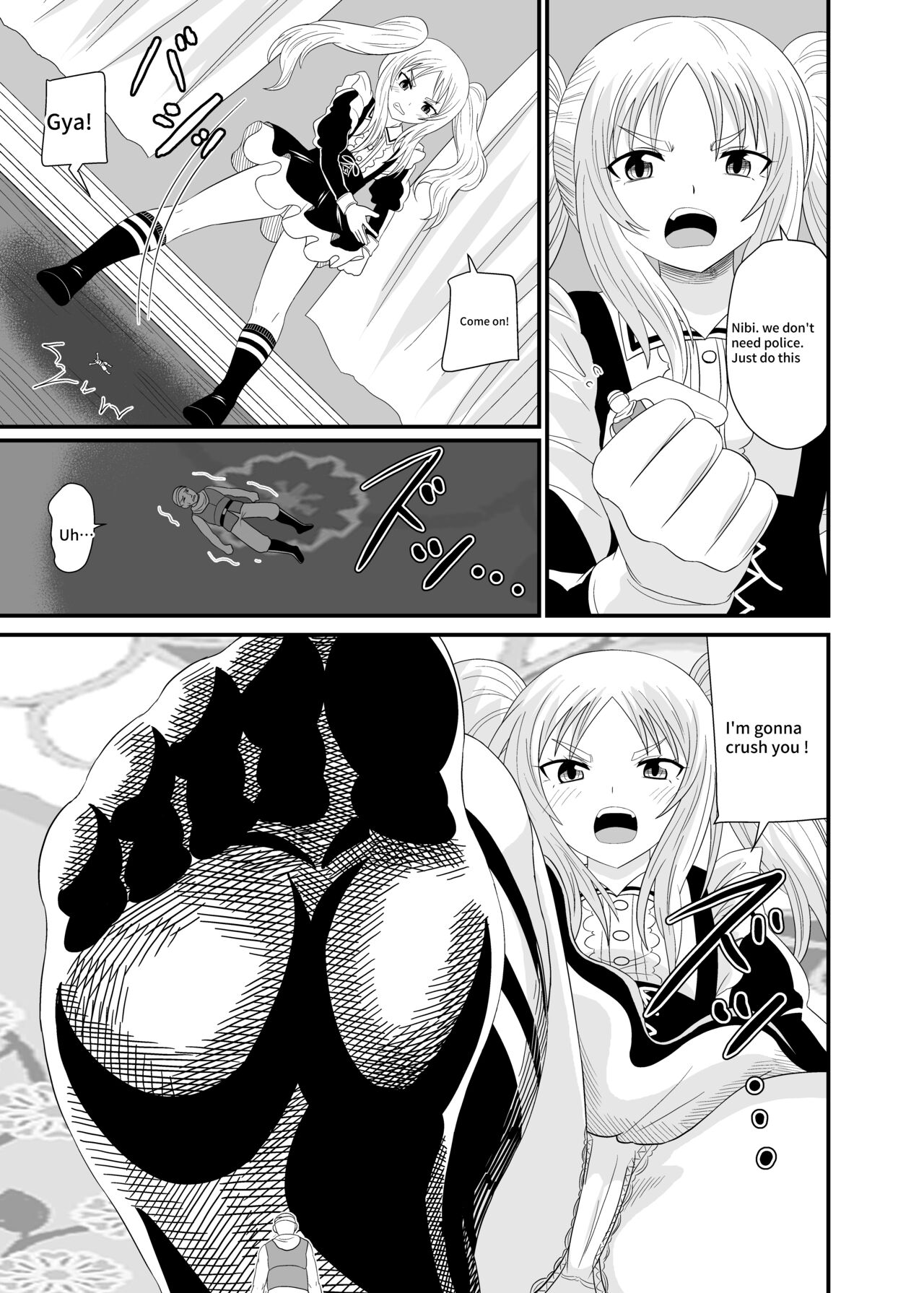 Stepped on by Small Maids page 10 full