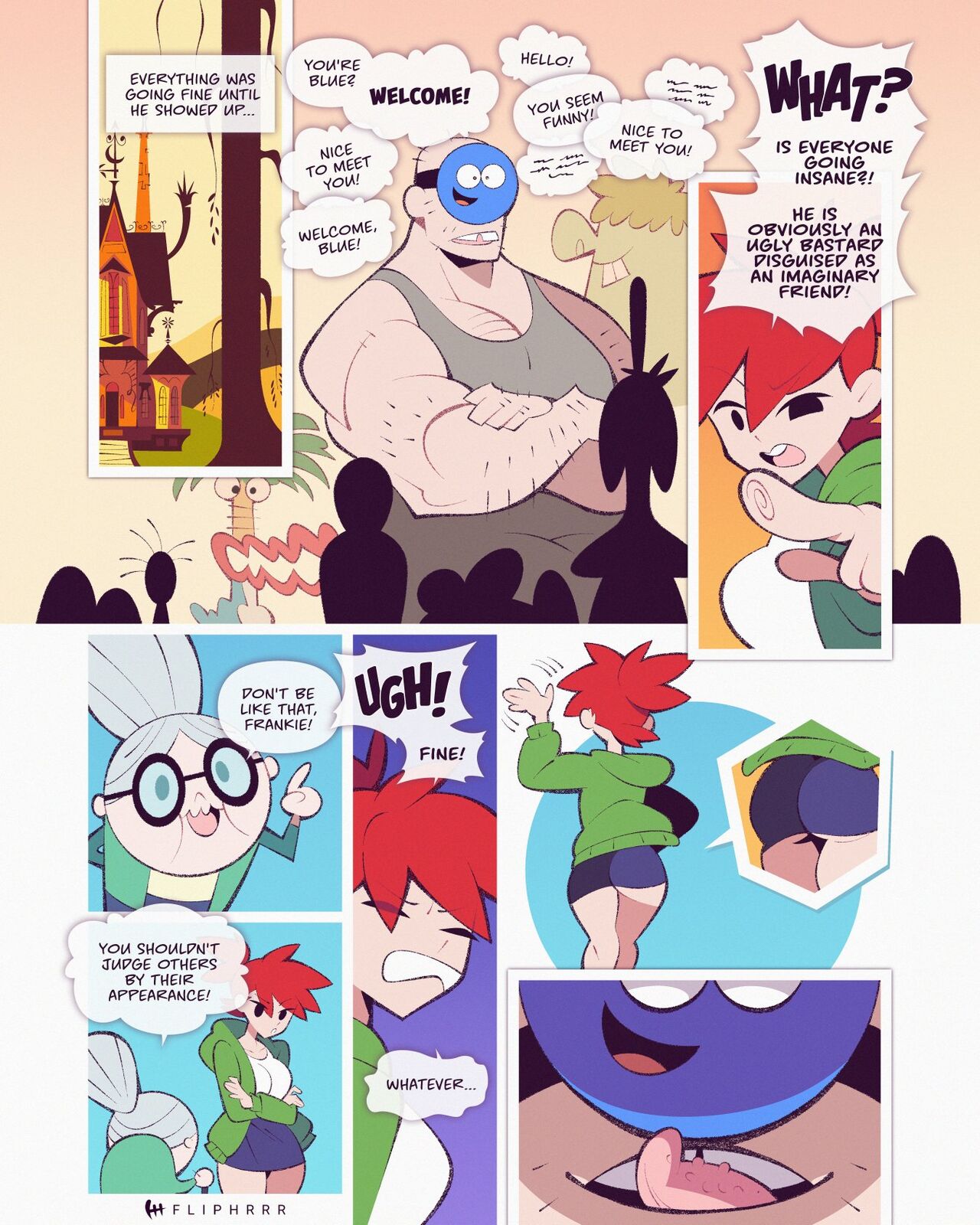 Blue's Extortion page 3 full