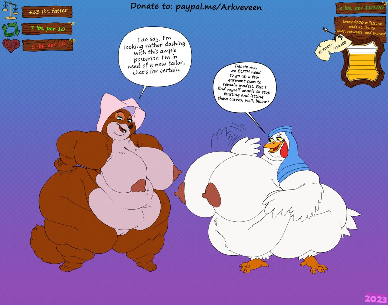 Massive Marian and Corpulent Kluck Weight Gain Drive page 3 full