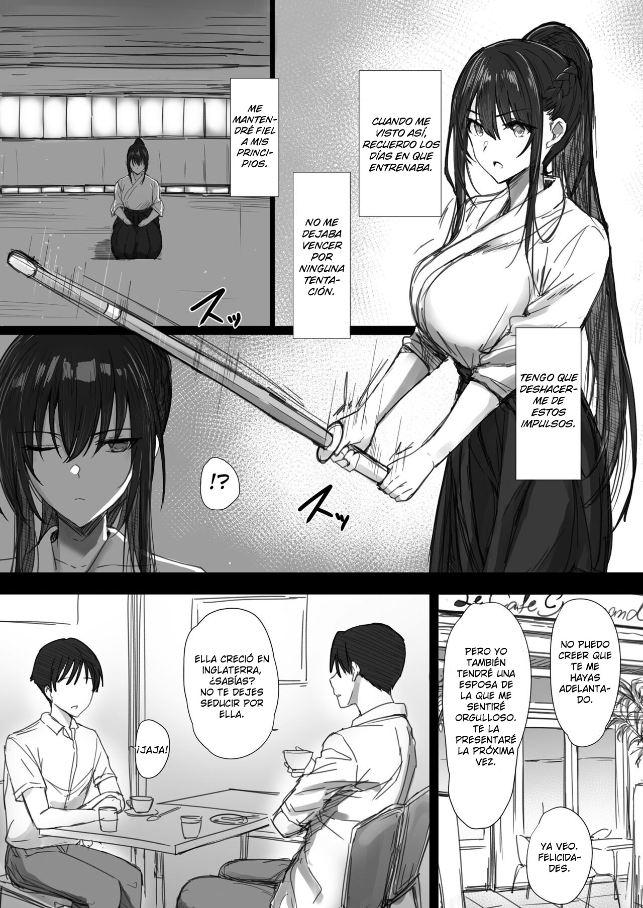Ki ga Tsuyoi Seiso na Hitozuma Reijou ga Netorareru made no Ichibu Shijuu II page 12 full