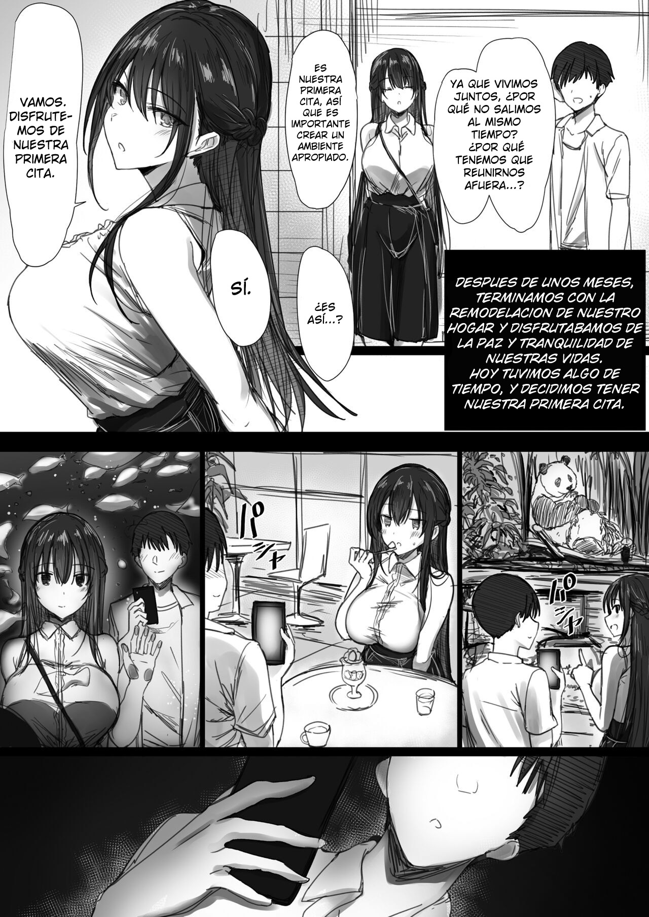 Ki ga Tsuyoi Seiso na Hitozuma Reijou ga Netorareru made no Ichibu Shijuu II page 3 full