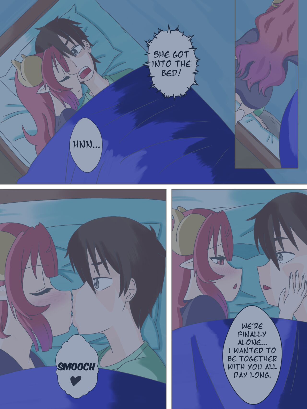 Ilulu goes to Take's house page 5 full