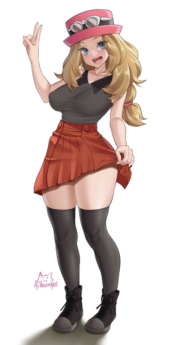 [Achro] Serena's Strip Game (Pokémon XY) cover