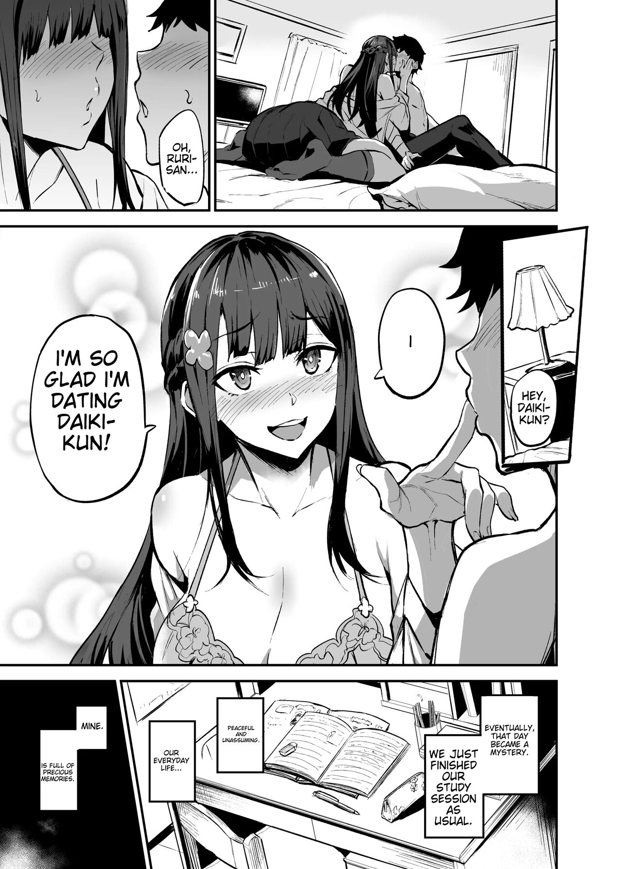 Kanojo ga Gaikokujin ni Netorareru Manga Ouchi Fuck Hen page 8 full