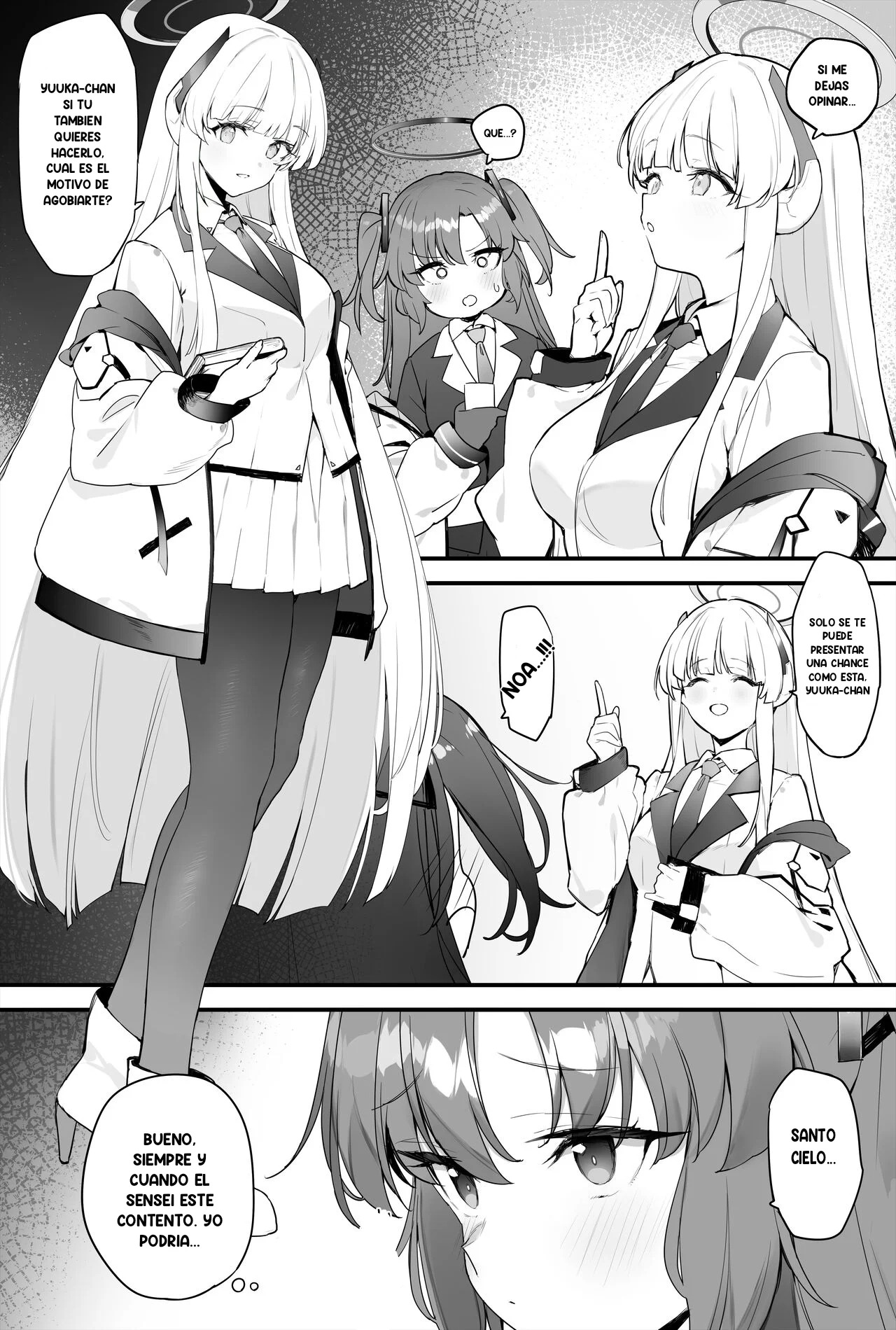 Yuuka-chan to Ichaicha Suru Hon | Un libro sobre coquetear con Yuuka-chan page 3 full