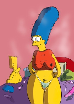 Marge Simpson porno oyin