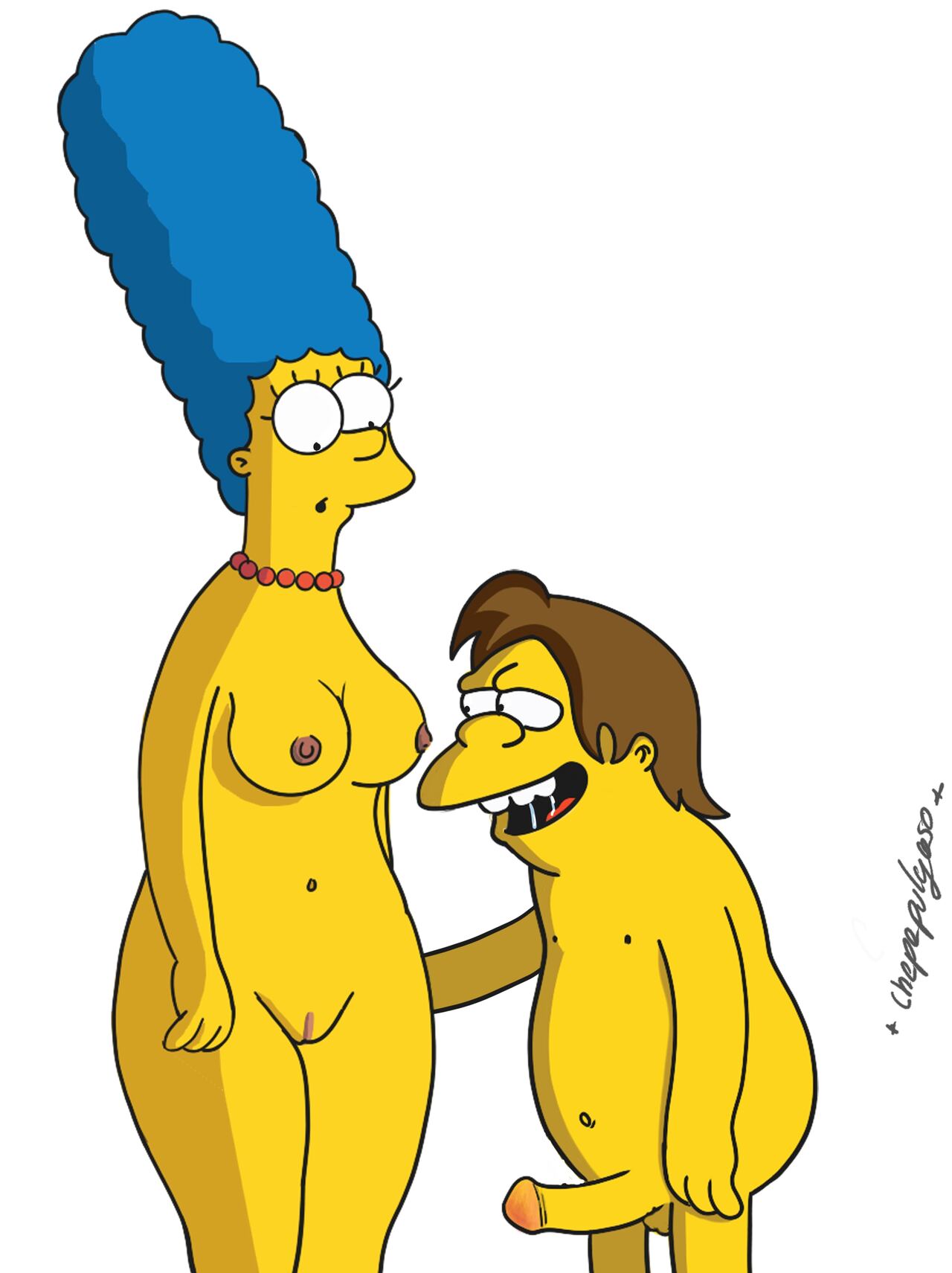 Marge Simpson page 8 full