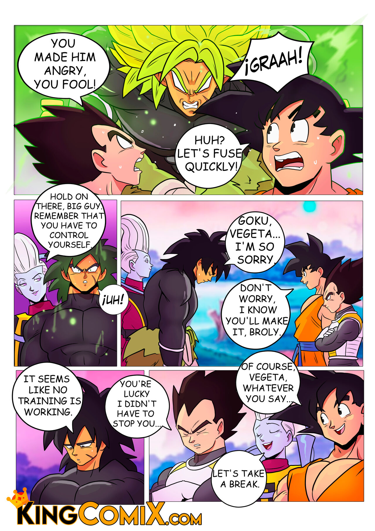 Cheelai's Training page 4 full