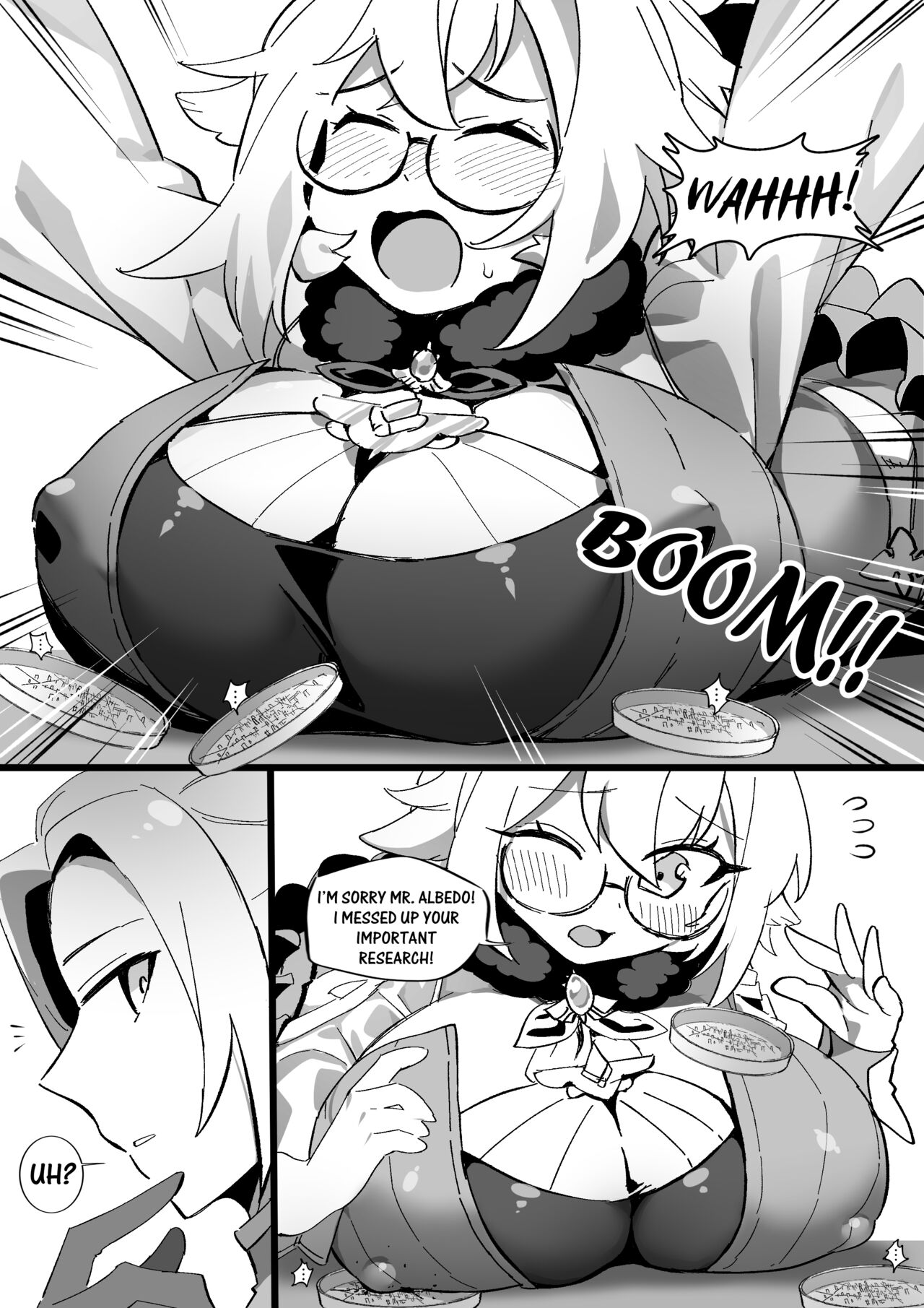 Albedo & Sucrose's Isekai Observation Research Report page 4 full