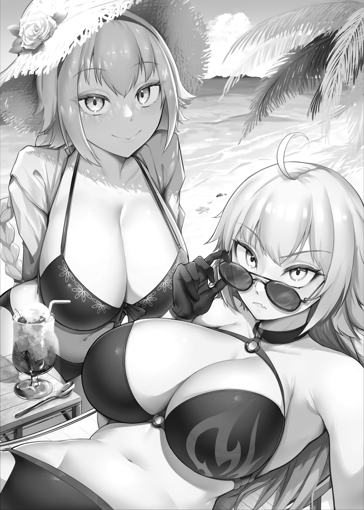 Chaldea Dosukebe Massage-bu Jeanne & Jeanne Alter Hen | 칼데아 개음란 마사지부 Jeanne & Jeanne Alter편 page 2 full