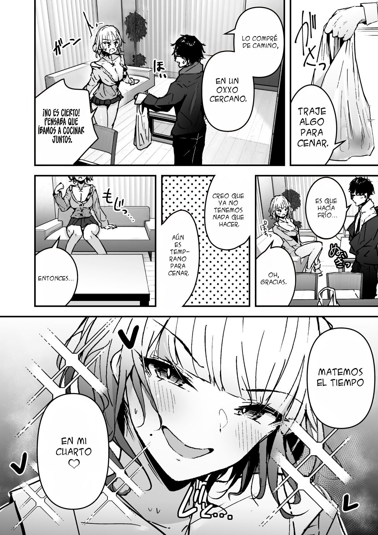 Kinpatsu Chounyuu Gal ni Gyaku DeliHeal Atsukai sareteiru Ore no Hanashi page 4 full