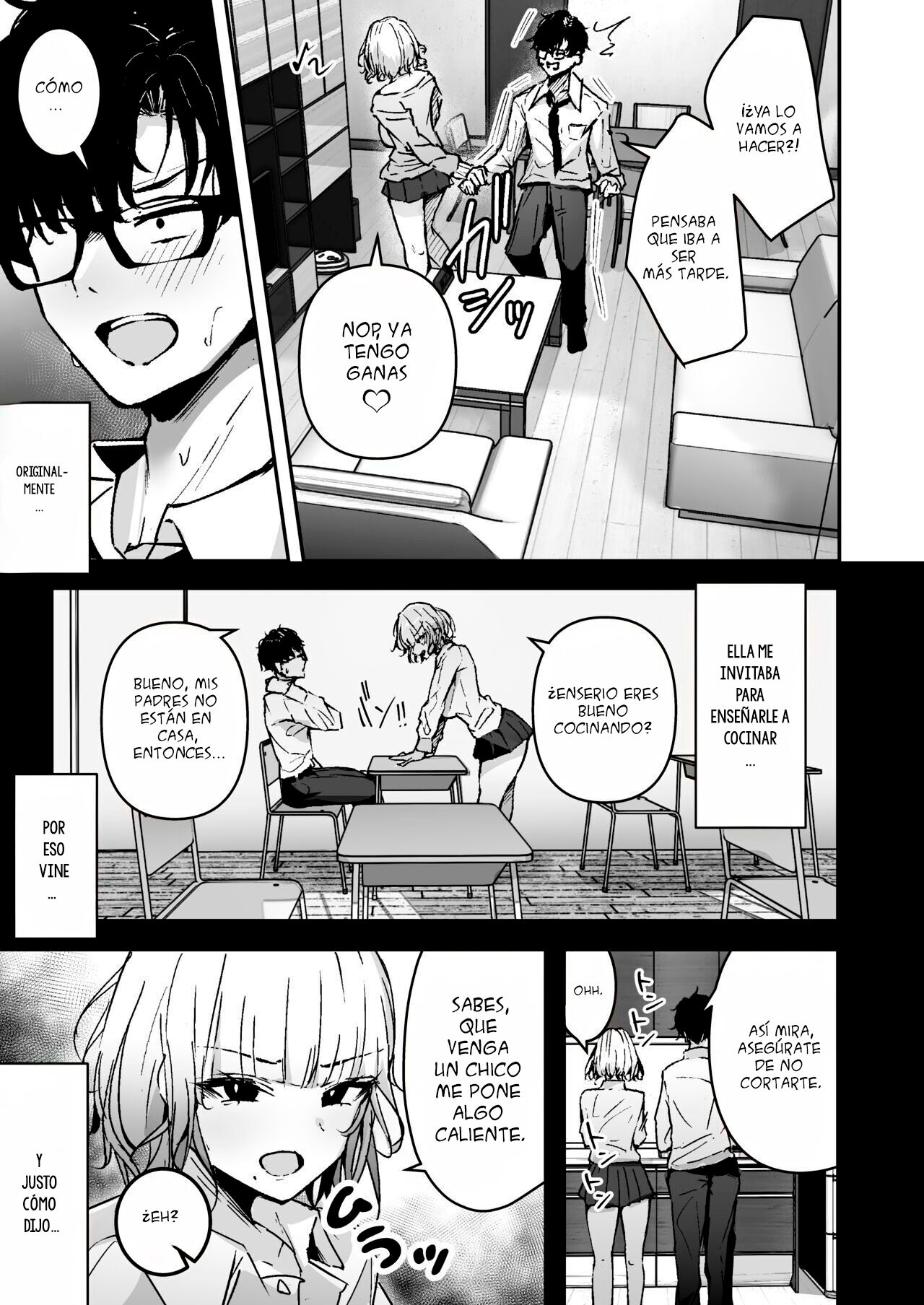 Kinpatsu Chounyuu Gal ni Gyaku DeliHeal Atsukai sareteiru Ore no Hanashi page 5 full