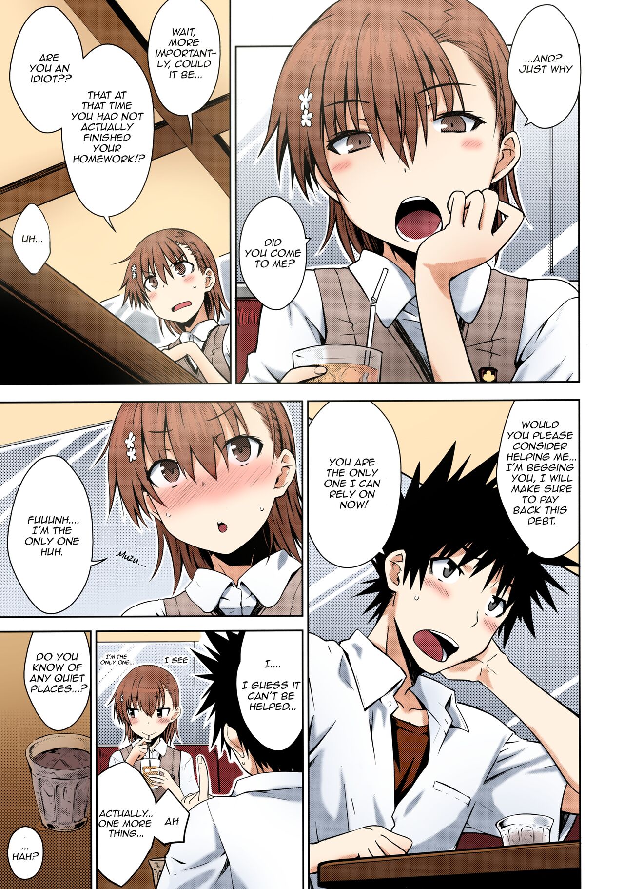 Natsuyasumi no Shukudai | Summer homework page 6 full