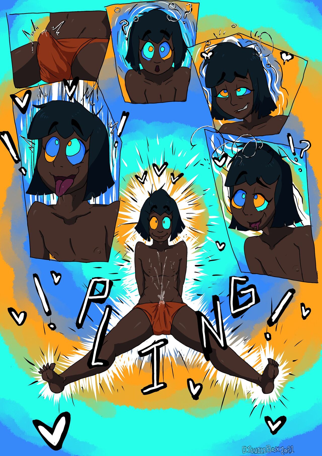 Djuuicebox - Kaa x Mowgli 2 page 3 full