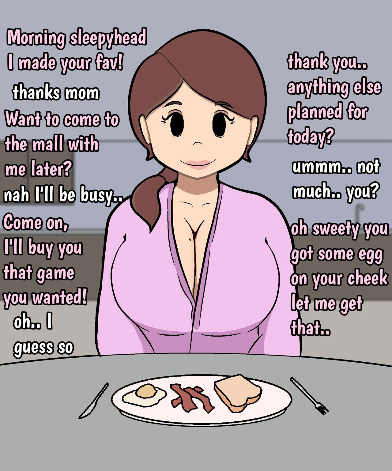 No Nut November: Mom x Son Love Story page 3 full