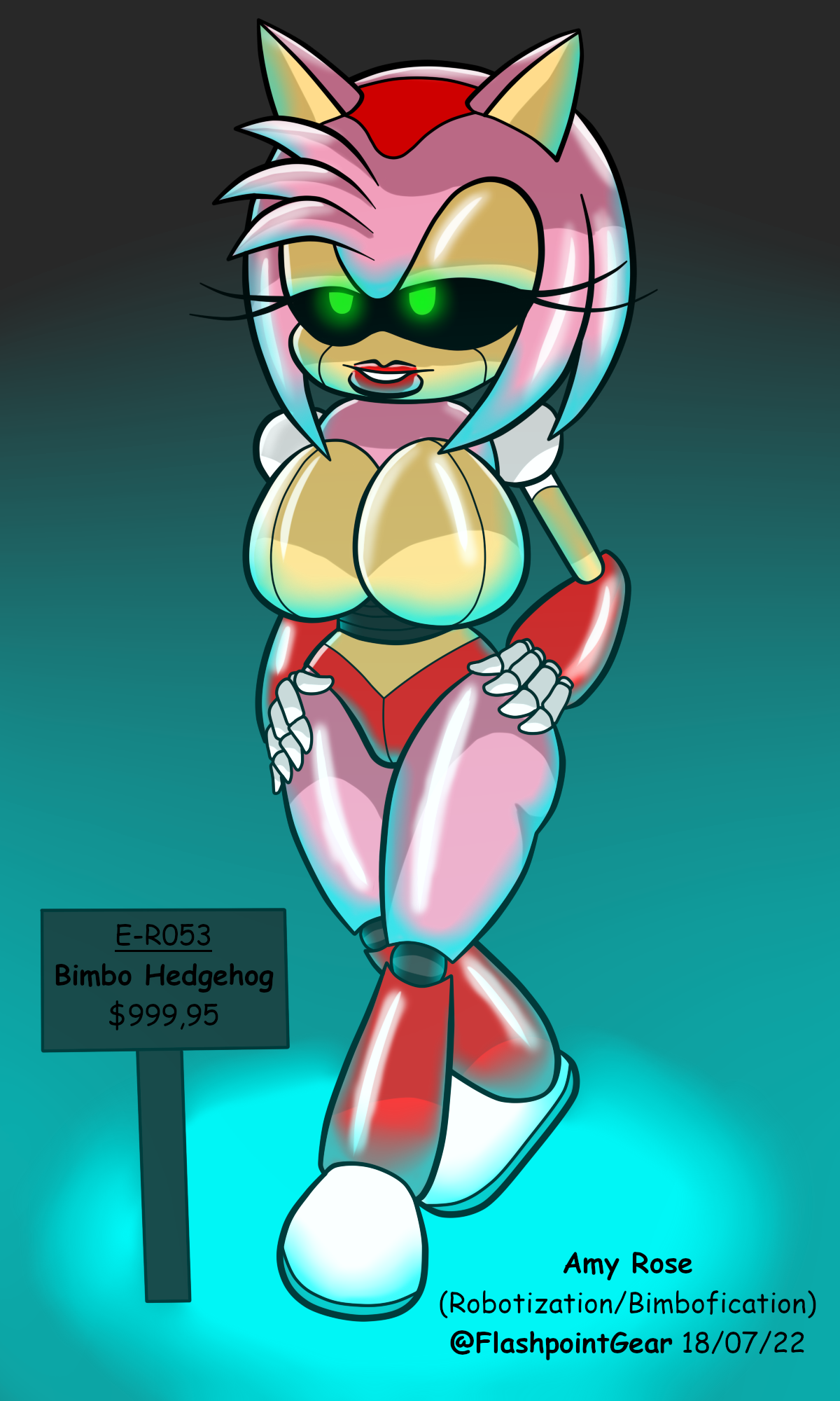 Robotized, Gals, Series page 1 full