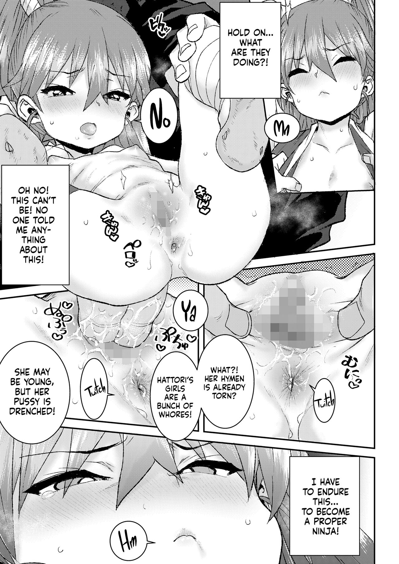 Mesugaki Ninja Ema-Chan | The Bratty Ninja Ema-Chan page 11 full