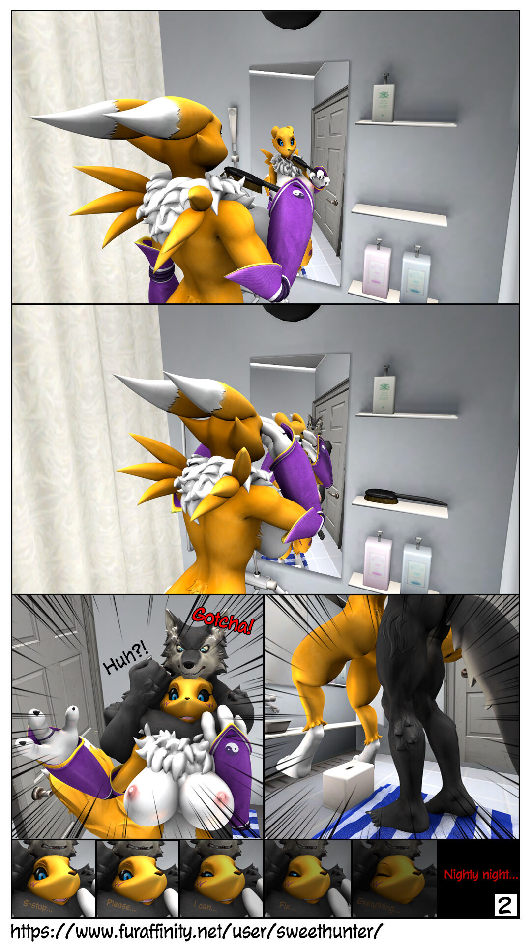 Sweet hunter comics page 2 full