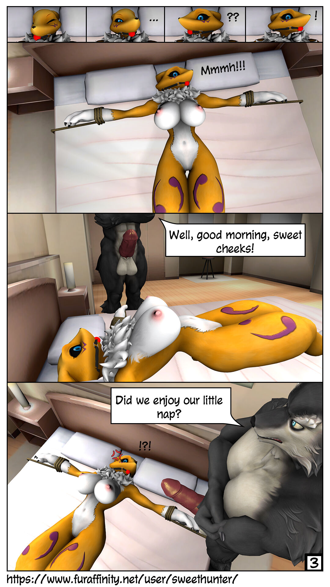 Sweet hunter comics page 3 full