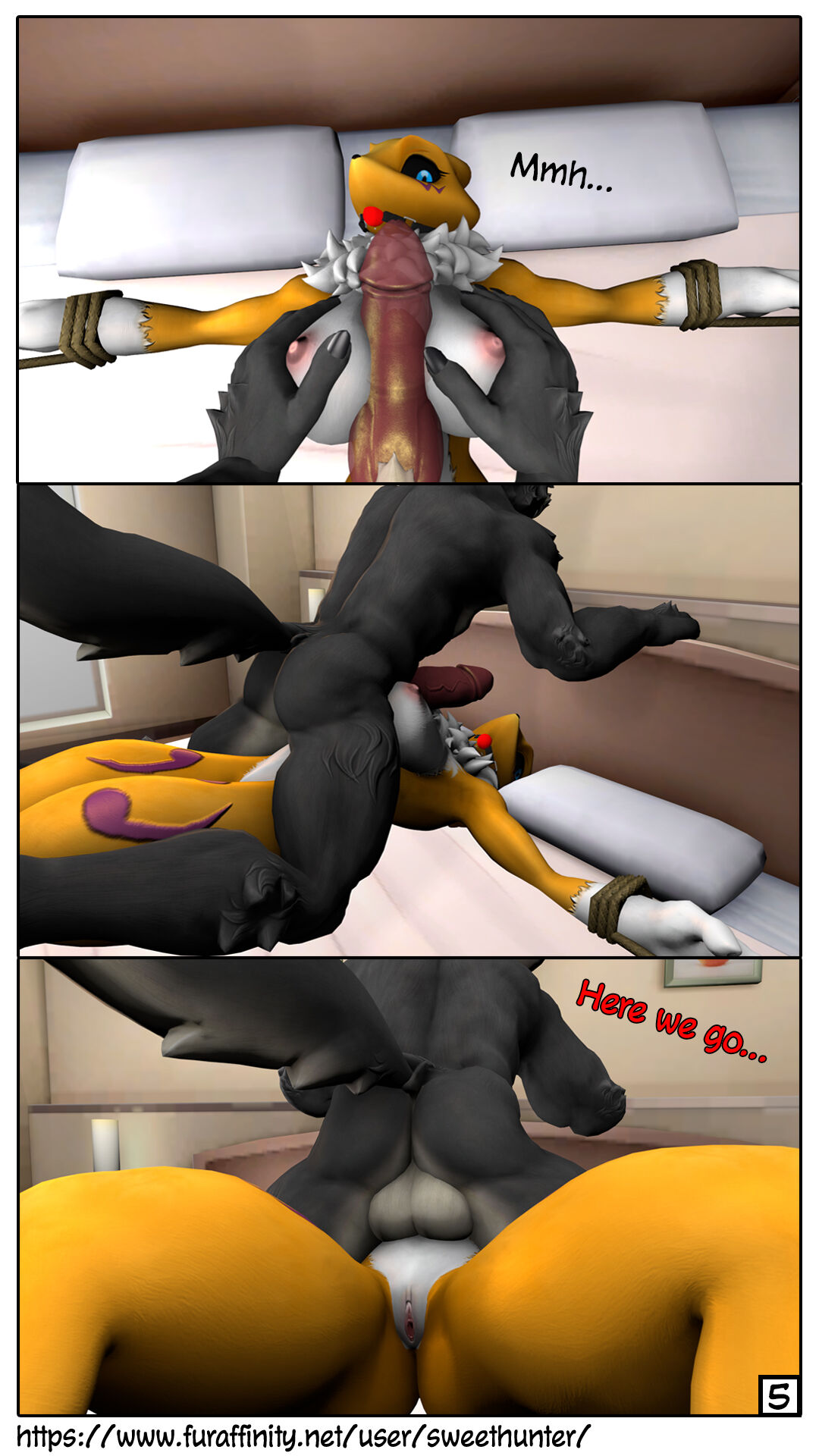 Sweet hunter comics page 5 full