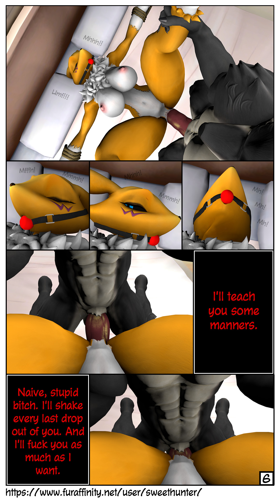 Sweet hunter comics page 6 full