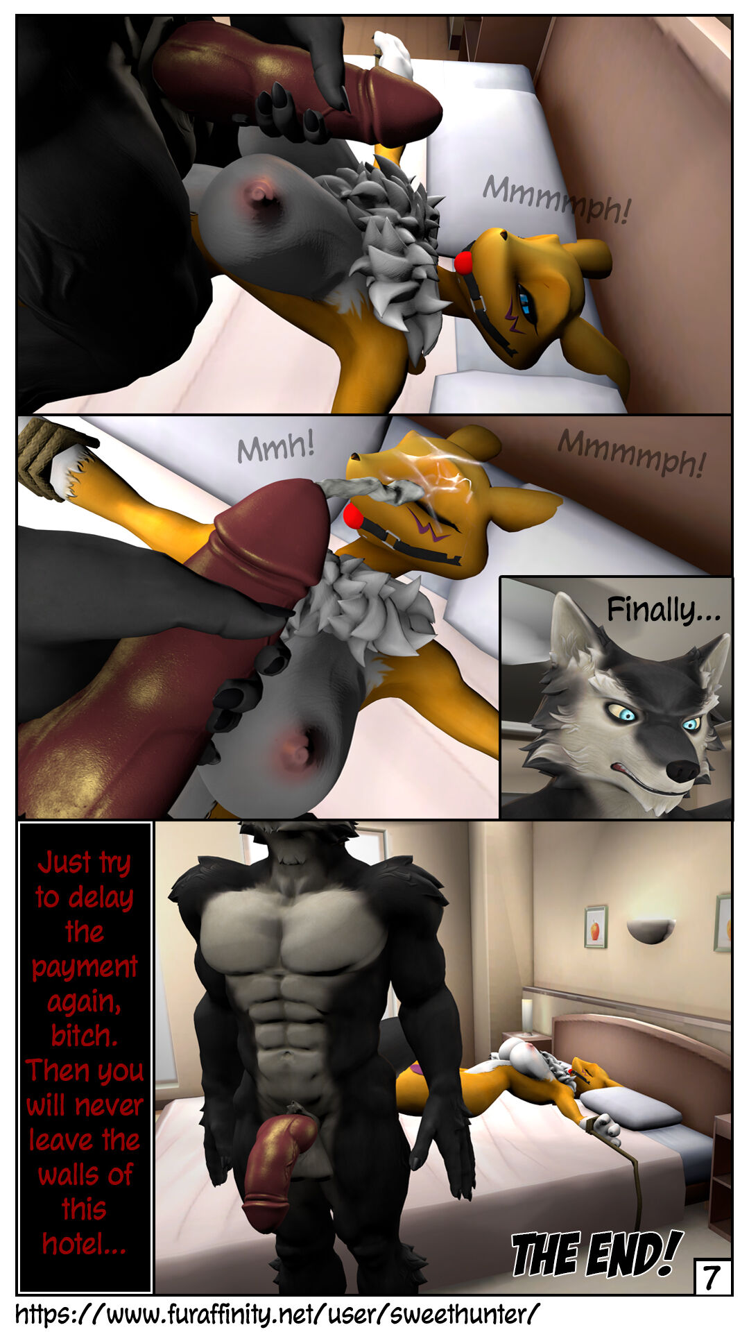 Sweet hunter comics page 7 full