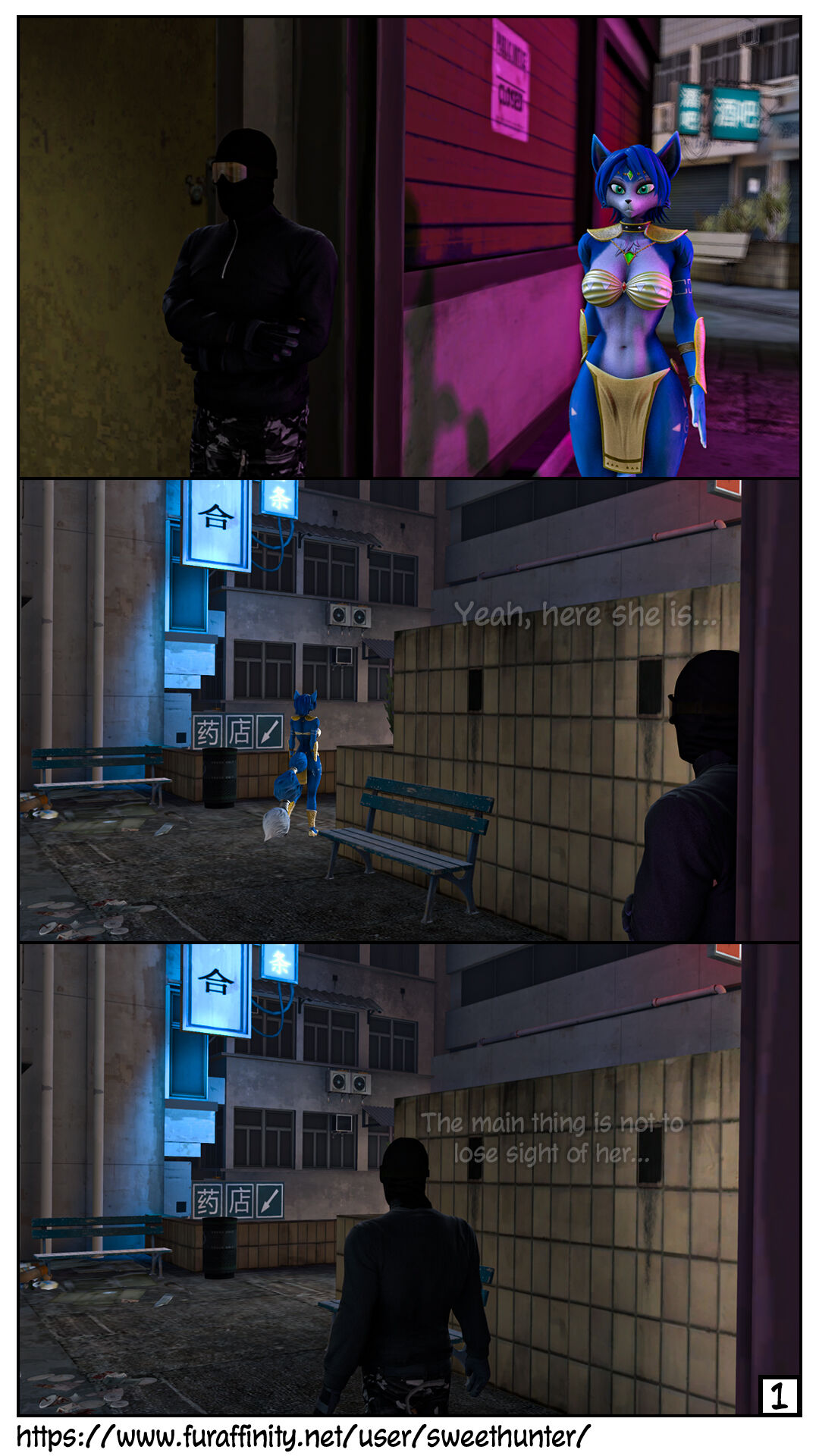 Sweet hunter comics page 9 full